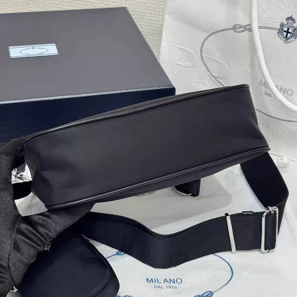 Prada Re-Edition 2005 Re-Nylon Shoulder Bag in Black